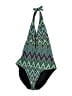 Old Navy Chevron-herringbone Green One Piece Swimsuit Size XL - photo 1