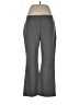 Suzy Shier 100% Polyester Solid Gray Dress Pants Size 11 - photo 1