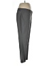 Suzy Shier 100% Polyester Solid Gray Dress Pants Size 11 - photo 4