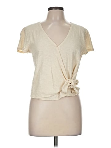 Madewell Texture &amp; Thread Wrap-Tie Top (view 1)