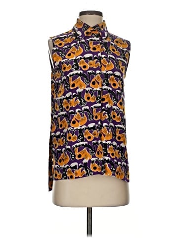 MARNI Sleeveless Silk Top (view 1)