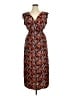 Assorted Brands Paisley Brown Red Casual Dress Size XL - photo 1