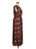 Assorted Brands Paisley Brown Red Casual Dress Size XL - photo 4