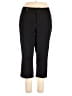 Chaps Solid Black Dress Pants Size 16 - photo 1