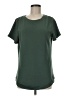Danskin Solid Green Short Sleeve T-Shirt Size M - photo 1