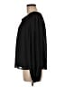 Aqua Black Long Sleeve Blouse Size M - photo 5