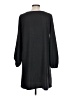 Ann Taylor LOFT Solid Gray Casual Dress Size L - photo 2