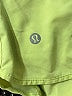 Lululemon Athletica Solid Yellow Green Shorts Size 2 - photo 3