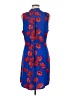 41Hawthorn 100% Polyester Print Blue Casual Dress Size M - photo 2