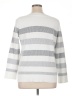 Market and Spruce Stripes White Pullover Sweater Size XXL - photo 2