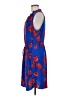 41Hawthorn 100% Polyester Print Blue Casual Dress Size M - photo 5