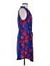 41Hawthorn 100% Polyester Print Blue Casual Dress Size M - photo 4