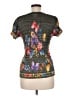 Valentina 100% Polyester Black Short Sleeve Top One size - photo 2