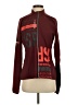 Reebok 100% Nylon Graphic Burgundy Track Jacket Size S - photo 1