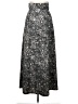 Loveappella Paisley Silver Black Formal Skirt Size M - photo 2