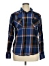 Levi's 100% Cotton Plaid Blue Long Sleeve Button-Down Shirt Size XL - photo 1