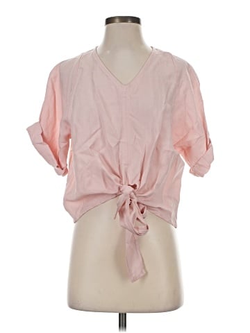 Karen Kane Short Sleeve Blouse (view 1)