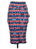 Lularoe Graphic Blue Casual Skirt Size XS - photo 1