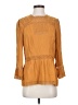 Point Sur 100% Cotton Orange 3/4 Sleeve Blouse Size 0 - photo 1