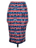 Lularoe Graphic Blue Casual Skirt Size XS - photo 2