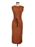 Blue Rain Brown Casual Dress Size L - photo 1