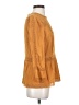 Point Sur 100% Cotton Orange 3/4 Sleeve Blouse Size 0 - photo 4
