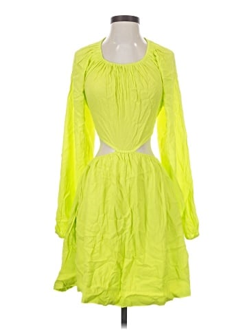 Olivaceous Cocktail Dress (view 1)