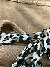 Doe & Rae Animal Print Brown Pullover Sweater Size S - photo 7