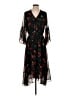 Gibson Latimer 100% Polyester Floral Black Cocktail Dress Size S - photo 1