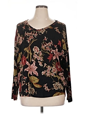Well Worn Long Sleeve Blouse (view 1)