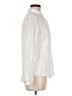 Rails 100% Rayon White Long Sleeve Button-Down Shirt Size M - photo 4