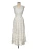 J Gee 100% Polyester Ivory Cocktail Dress Size M - photo 1