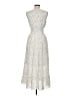 J Gee 100% Polyester Ivory Cocktail Dress Size M - photo 2
