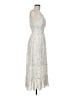 J Gee 100% Polyester Ivory Cocktail Dress Size M - photo 4