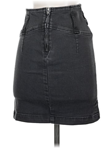 Free People Denim Skirt (view 2)