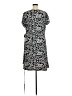 Attention Paisley Black Casual Dress Size XL - photo 2