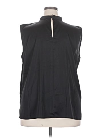 ELOQUII Sleeveless Blouse (view 2)