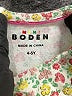 Mini Boden Yellow White Dress Size 4 - 5 - photo 3