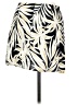 Zara Tropical Ivory Casual Skirt Size S - photo 2