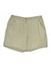 DressBarn Solid Tan Khaki Shorts Size 2X - photo 1