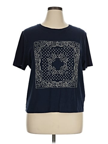 Ann Taylor LOFT Short Sleeve T-Shirt (view 1)