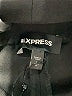 Express 100% Polyester Solid Black Casual Skirt Size L - photo 4