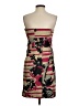The Limited 100% Polyester Print Red Cocktail Dress Size 4 - photo 2