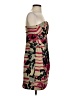 The Limited 100% Polyester Print Red Cocktail Dress Size 4 - photo 4