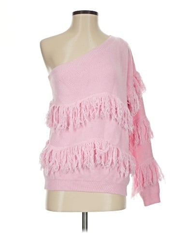 Peach Love Pullover Sweater (view 1)
