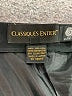 Classiques Entier 100% Wool Solid Black Wool Skirt Size 10 - photo 4