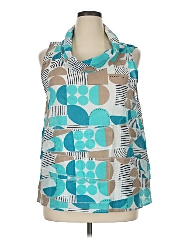 Tulip Sleeveless Blouse (view 1)