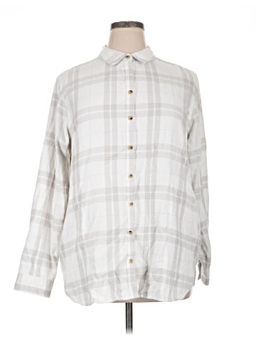 Jachs Girlfriend Long Sleeve Button-Down Shirt (view 1)