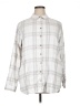 Jachs Girlfriend Plaid Gray Long Sleeve Button-Down Shirt Size XL - photo 1