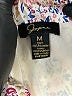 Japna 100% Polyester Floral White Casual Skirt Size M - photo 4